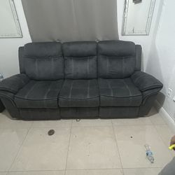 grey couch 