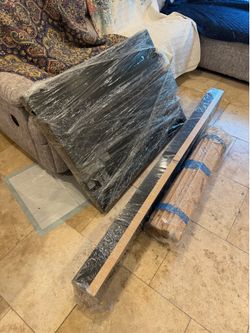 Twin bed, black