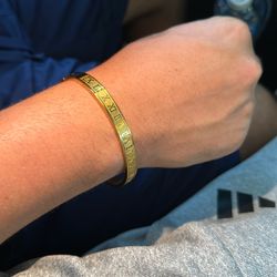 Gold 1-12 RN bracelet 