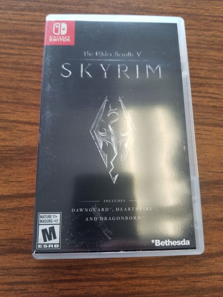 The Elder Scrolls V Skyrim Nintendo Switch