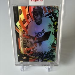 Topps Project Satchel Paige Rainbow Variant 