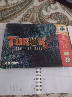Nintendo 64  turok 2; seeds of evil price is firm $45