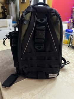 Ghosthron Fishing Backpack Tackle Sling Bag