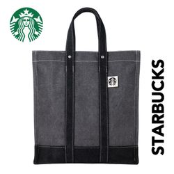 STARBUCKS Light Grey Denim Tote Bag (Taiwan Exclusive)