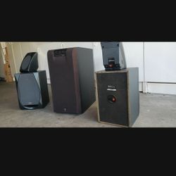 Yamaha Surround Sound & Subwoofer 