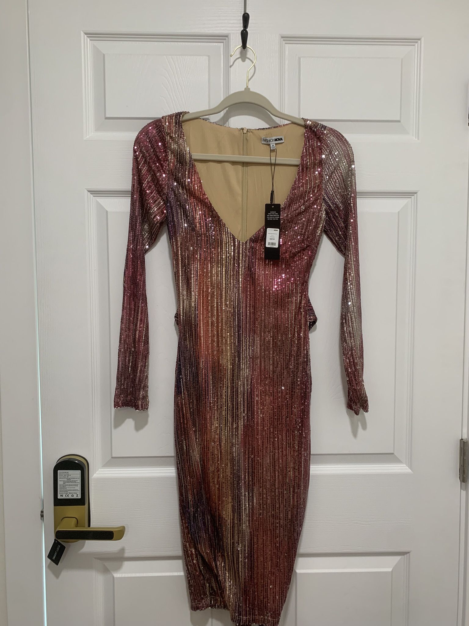 NEW Fashion Nova Gorgeous Sequin Dress