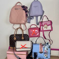 Handbags And Backpacks For Sale 