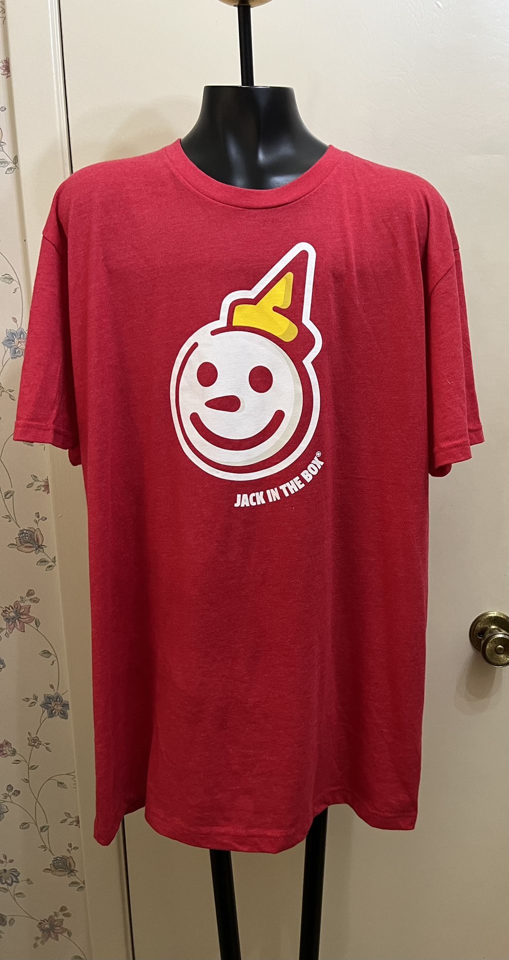 Jack In The Box Curly Fries Employee Shirt Size Large