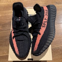 Adidas Yeezy Boost Core Red Size 8 & 8.5 *Mismatched* 
