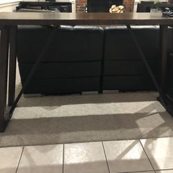 Bar Table/ Sofa Table With 3 Stools 