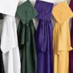Graduation  Cap & Gown Set or Judge Gown