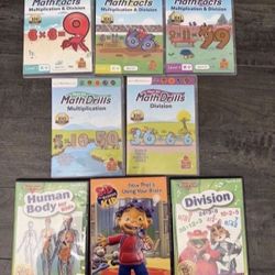 Kids Learning DVDs  STEM Math And Science $10 Each $10