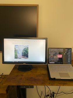 Computer monitor 24” inch Dell st2410b