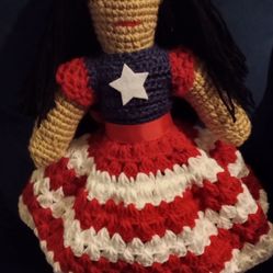 Puerto Rican Doll (crochet) $55
