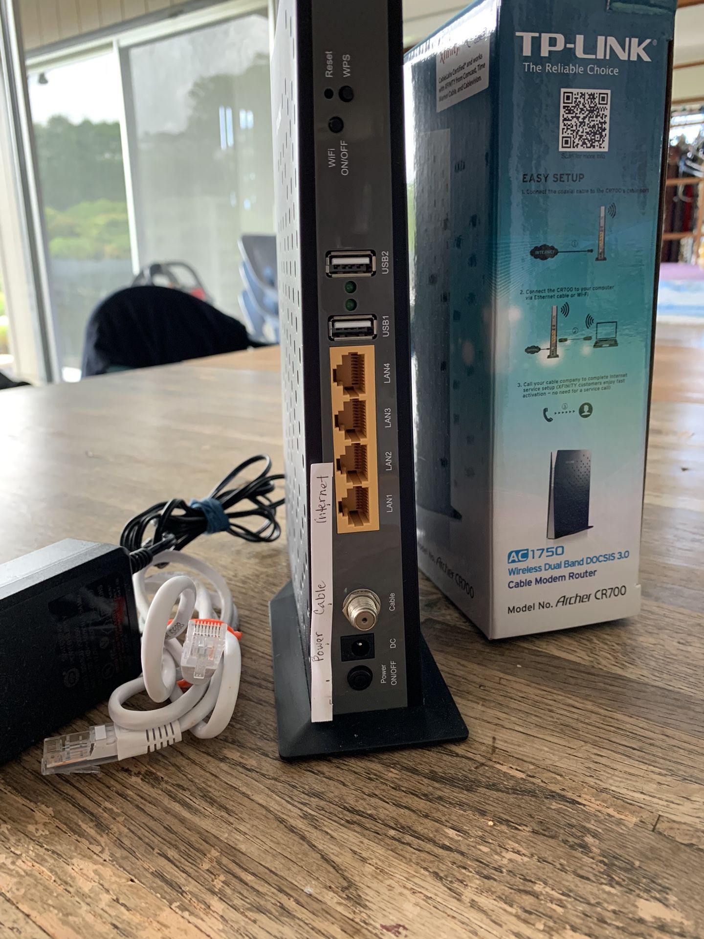 TP Link Wireless Dual band DOCSIS 3.0 Cable Modem Router