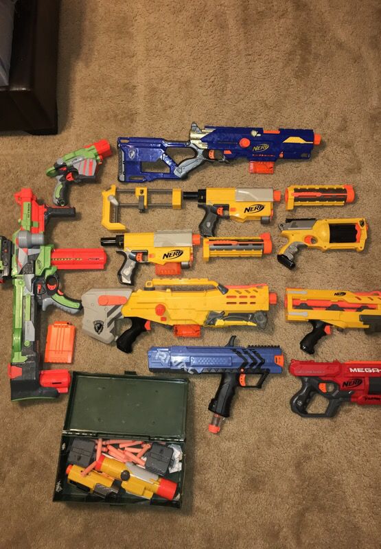 Huge Nerf Gun Collection for sale