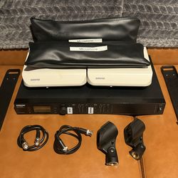 Shure ULX-D Dual Wireless Microphone System – COMPLETE PRO BUNDLE