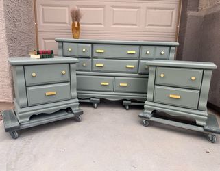 Dresser and Nightstand Set available