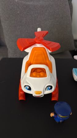 Fisher price airplane and helicopter toys