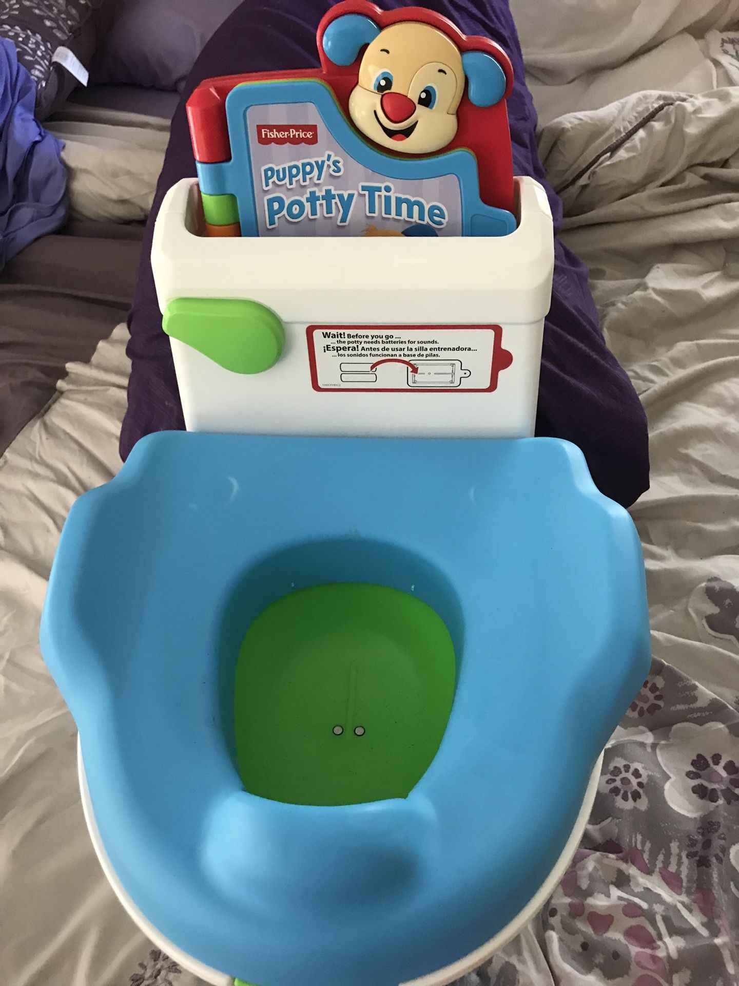 FISHER PRICE LAUGH & LEARN WITH PUPPY POTTY