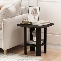 Furinno Simple Design Espresso End Table, Brown