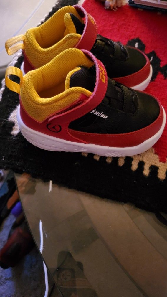 Jordans 6C Toddler Red Black Yellow