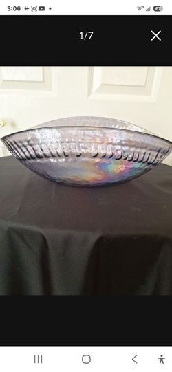 Murano Glass iridescent amethyst