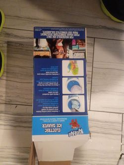 Koolaid electric ice shaver never used