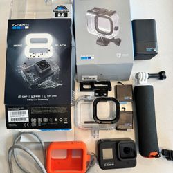 GoPro Hero 8 Black Like New With Accessories 