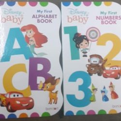 Set Of 2 New Disney Baby My First Board Books
