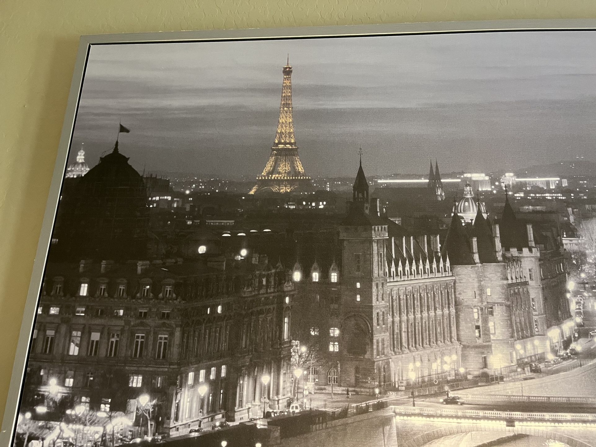 IKEA Paris Print - 39.5” x 55” - Eiffel Tower - Seine