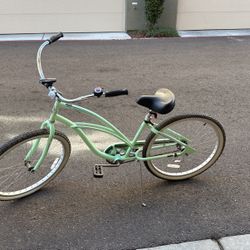 Electra Beach Cruiser Mint Green 26” Wheel