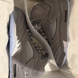 Retro 5 wolf grey