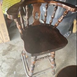 Wood Bar Stools