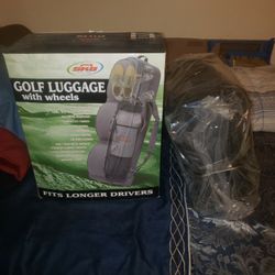 SKB Padded Golf Travel Bag W/Wheels