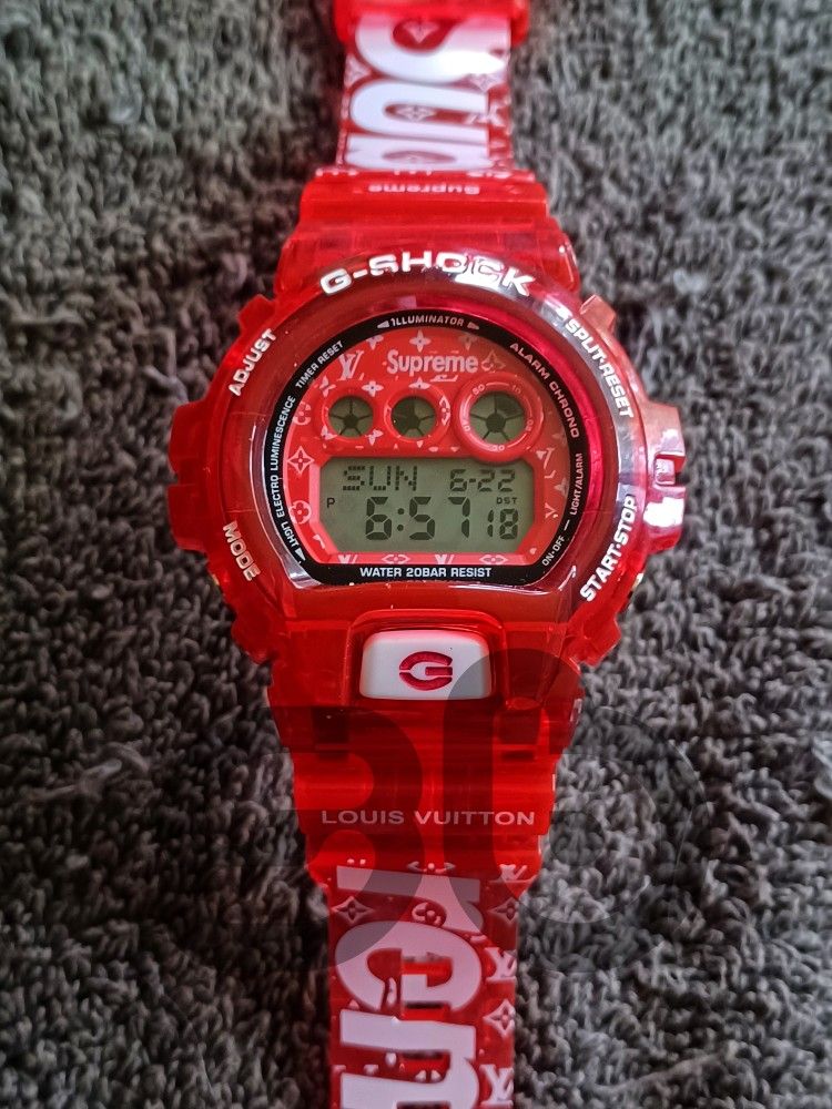G-SHOCK × SUPREME × LV COLLAB