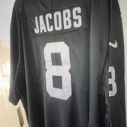 Josh Jacobs Raiders Football Jersey XXL 