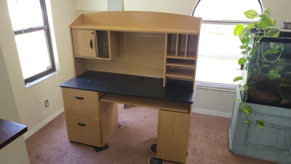 Wooden Cabinet/ Desk