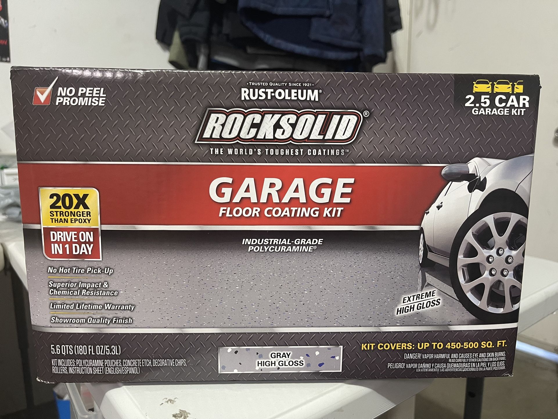 Rock solid Garage Floor Eproxy