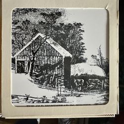 Currier & Ives Art Tile