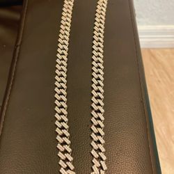 Chain Silver .925 Moissanite 