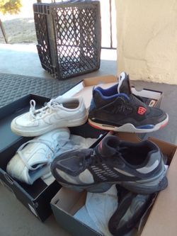 Size 5 and 6 youth boys Nike and NB