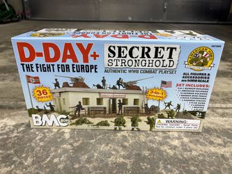 MODEL D-Day Fight for Europe Plastic Army Men Set