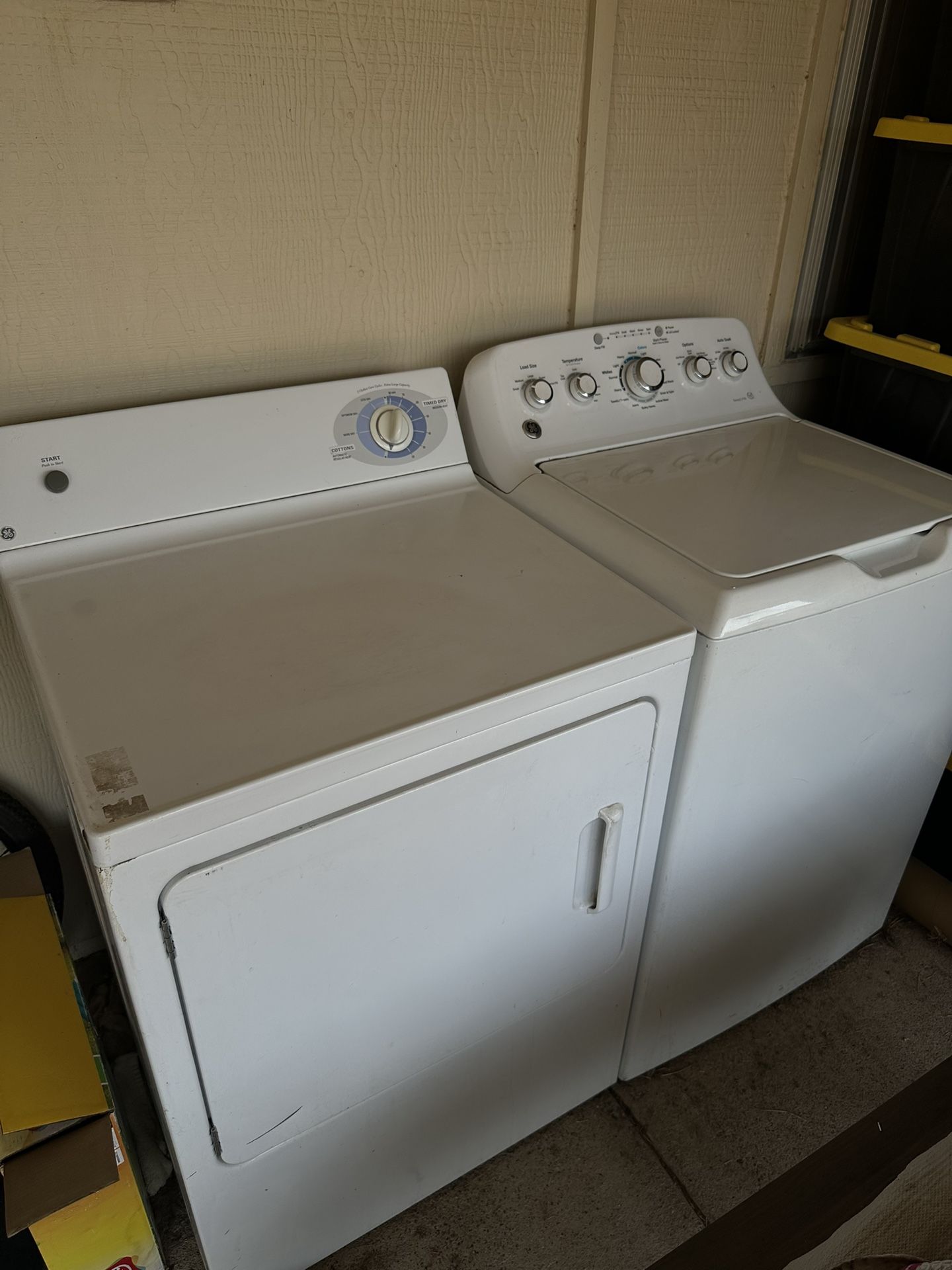 Washer And Dryer