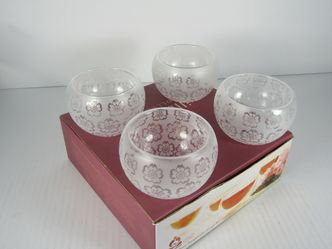 Teavana Verre Illumine Collection 4 CUP SET