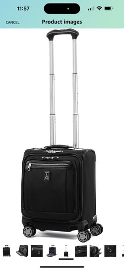 Travelpro Platinum Elite Underseat Spinner Tote Bag with USB Port, Shadow  Black, 16-Inch for Sale in Lakeland, FL - OfferUp