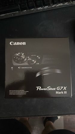 Canon G7x mark iii