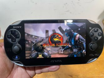 Sony PlayStation Vita PS VITA PCH-1101 OLED Handheld W/ Mortal Kombat