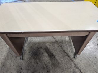Sturdy Industrial Style Office Desk with Laminate Top