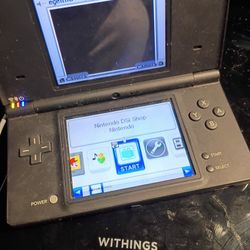 NINTENDO DSI HAND HELD 16 MB RAM  2008 VERSION BLACK